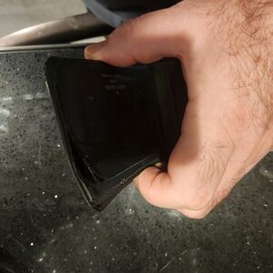 Louis Vuitton Black Textured Wallet